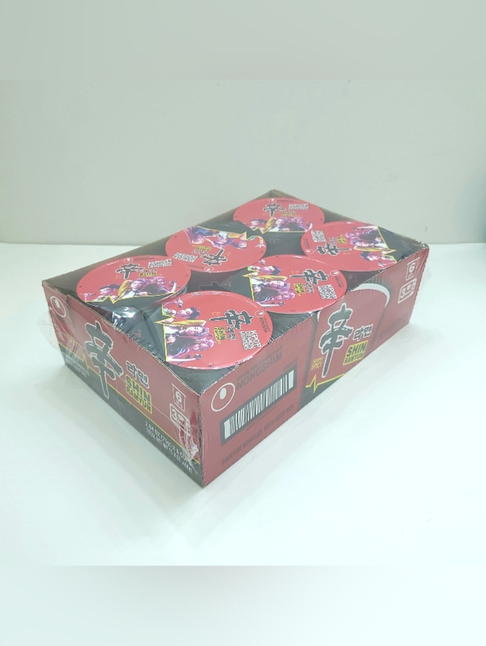 K-POP DEMON HUNTERS x SHIN RAMYUN Limited Edition Mini Cup 6-Pack Spicy Rare